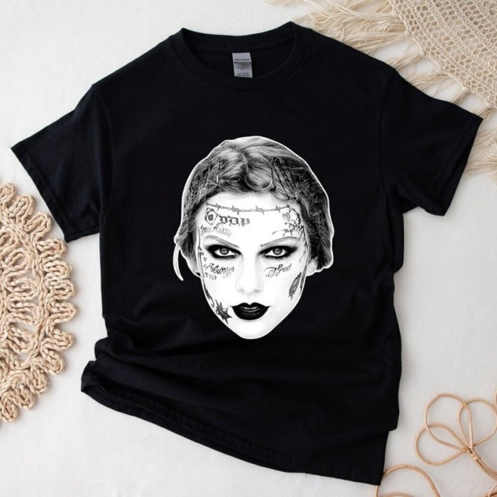 The Tortured Poets Department Shirt Taylor Fortnight Post Malone Tattoo Shirt